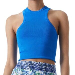 Alice and Olivia Aleena fitted rib tank